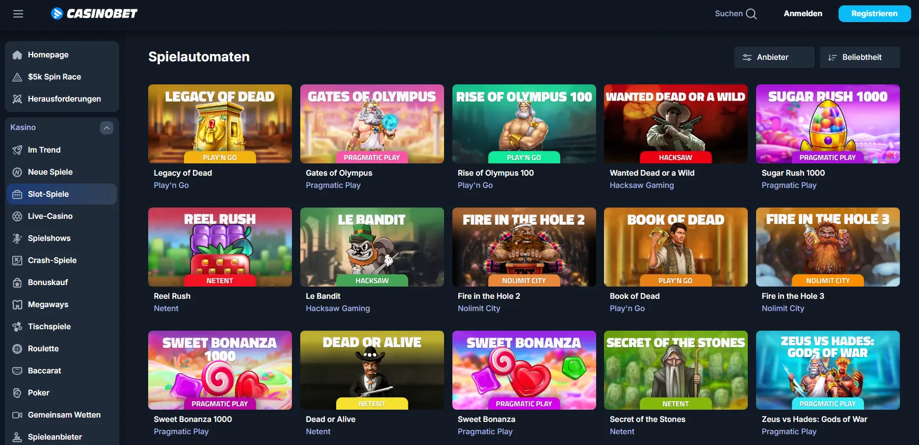 Spielarten in Crypto Casino No KYC